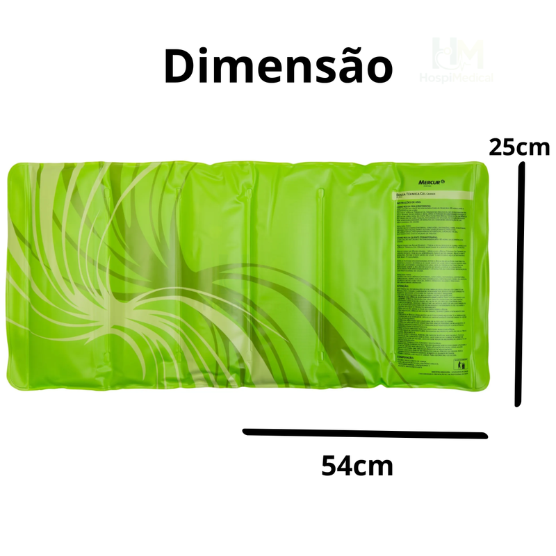 Bolsa Térmica Gel Grande Mercur – Alívio para Lombar, Abdomen, Coxa e Costas