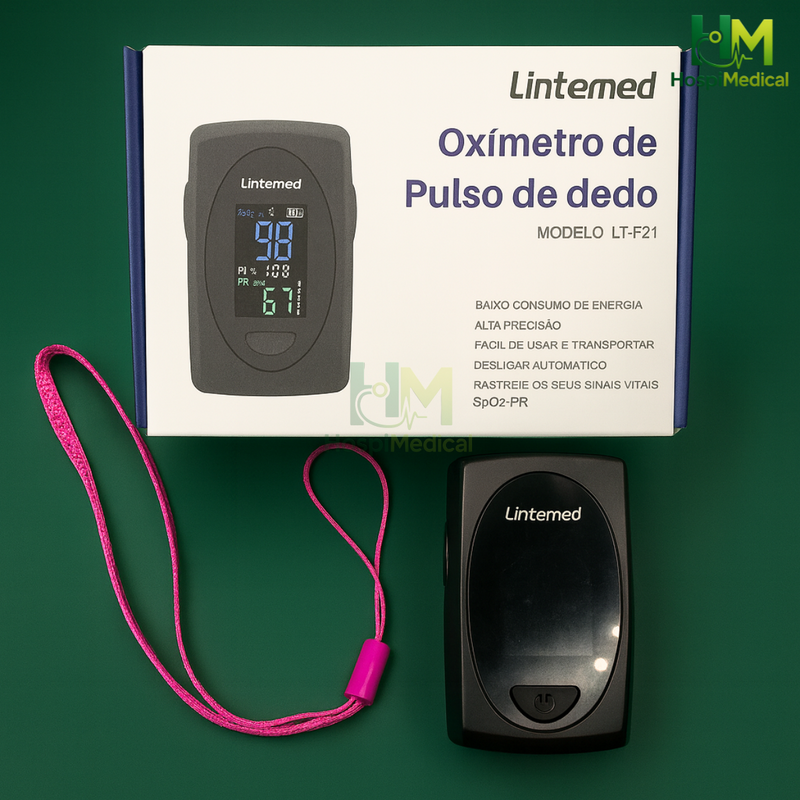 Oxímetro de Pulso Lintmed- MOD LTF21