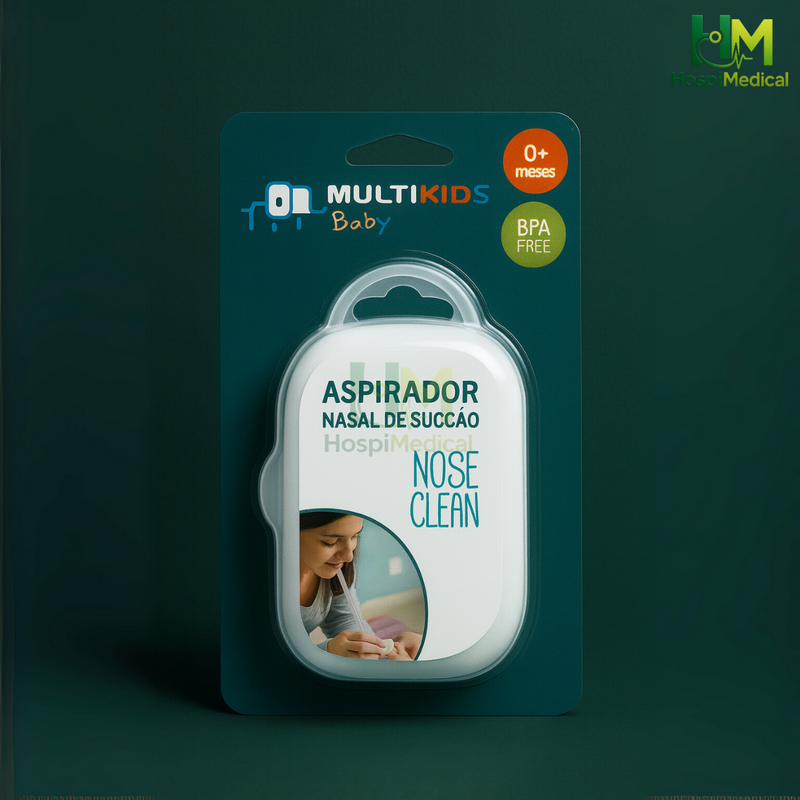 Aspirador Nasal de Sucção - Multikids