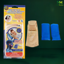 Faixa Compressiva Facial com 2 Bolsas de Gel Ortho Pauher