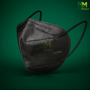 Máscara PFF2 KN95 - Miralupa Preta