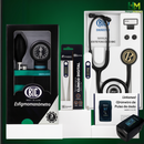 Kit Saúde Hospimedical Oxímetro + Termômetro + Aparelho de Pressão + Estetoscópio