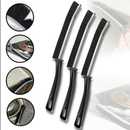 Kit com 3 Escovas de Limpeza para Cantos, Fendas e Frestas