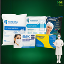 Kit Proteção Hospimedical Avental, Máscara, Luva, Touca e Propé
