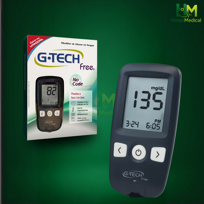 Kit Medidor de Glicemia - G-Tech Free