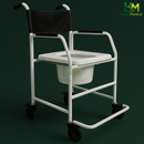 Cadeira de Banho Alumínio 100kg Branca