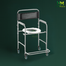 Cadeira de Banho Dellamed D30 Aço até 100KG - Dellamed