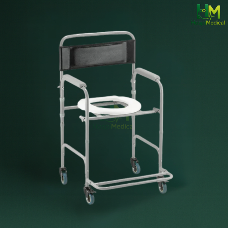 Cadeira de Banho Dellamed D30 Aço até 100KG - Dellamed