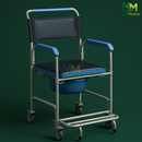 Cadeira de Banho Dellamed D50 Aço até 150KG - Dellamed