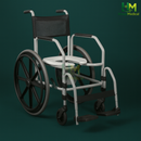 Cadeira de Banho Jaguaribe RG Aço 100KG - Jaguaribe