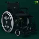 Cadeira de Rodas Jaguaribe Agile até 120KG - Jaguaribe
