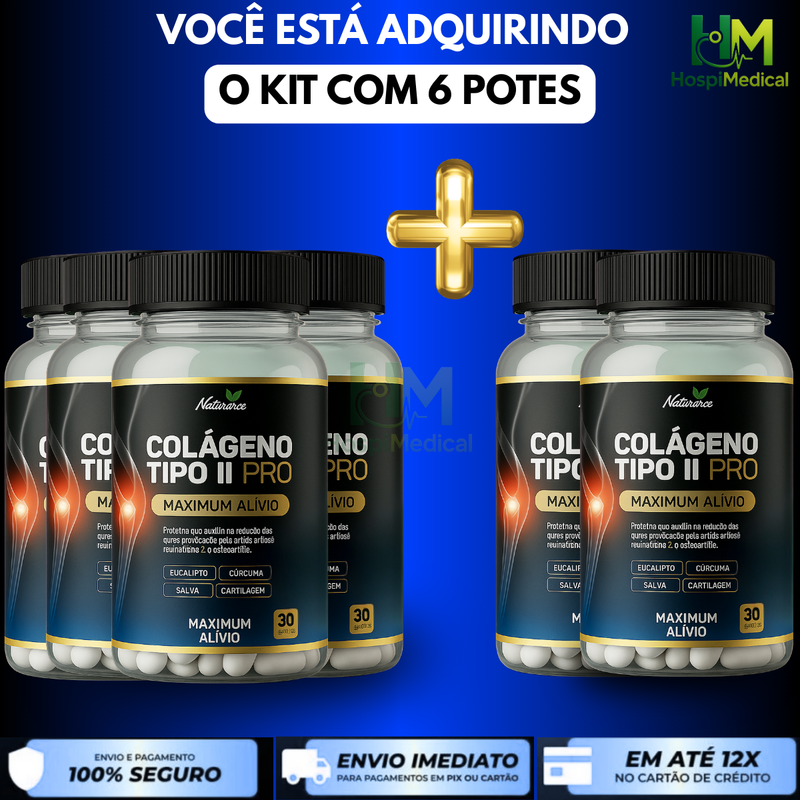Colageno Tipo 2 Pró – Saude das Articulações e Cartilagens
