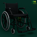 Cadeira de Rodas Poty até 120KG - Jaguaribe