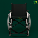 Cadeira de Rodas Polior Star C1 45,5cm até 125KG - Polior