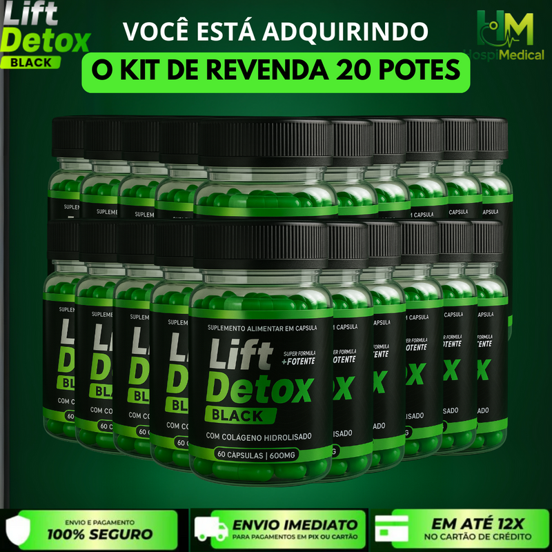 Lift Detox Black – Perda de Peso Natural