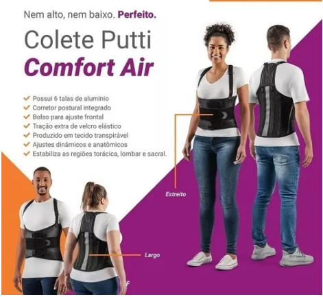 COLETE PUTTI COMFORT AIR ESTREITO - HIDROLIGHT