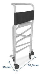 Cadeira de Banho Dellamed D30 Aço até 100KG - Dellamed