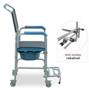 Cadeira de Banho Dellamed D50 Aço até 150KG - Dellamed