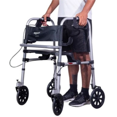 Andador 4 Rodas com assento  até 135KGS - Mercur