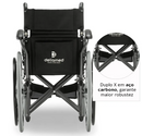 Cadeira de Rodas D400 até 120kg - Dellamed