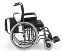 Cadeira de Rodas D400 até 120kg - Dellamed