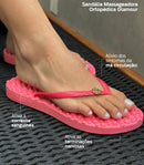 Sandália Massageadora Ortopédica Glamour - Blessed Life