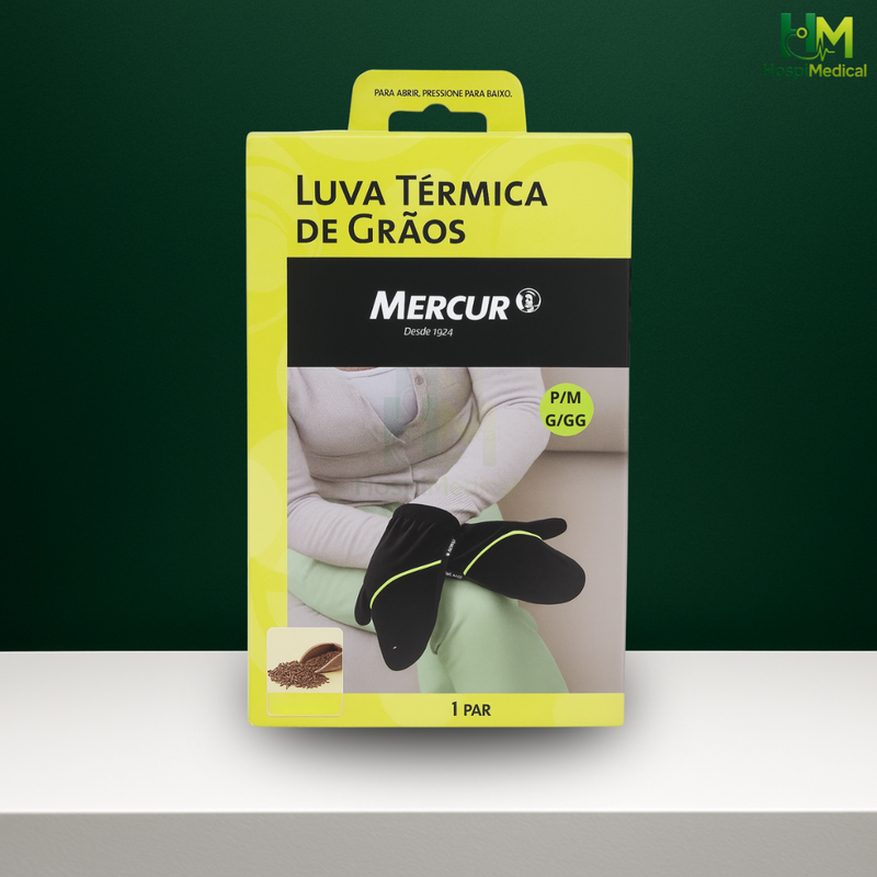 Luva Bolsa Térmica de Grãos Mercur – Alívia Dores nas Mãos