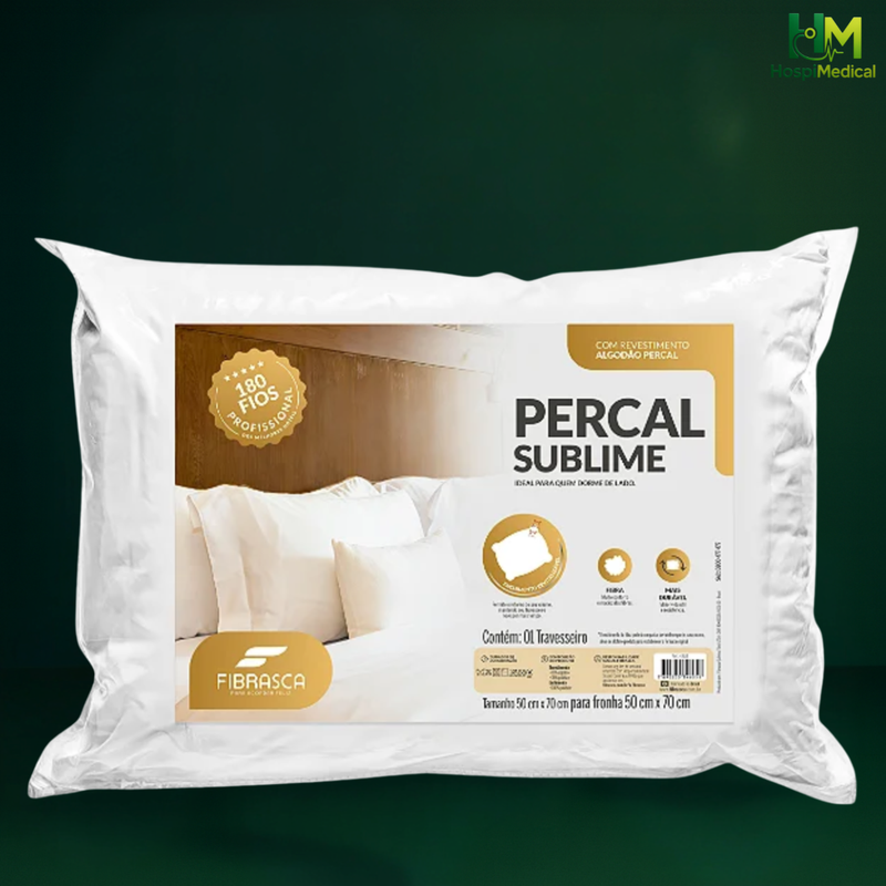 Travesseiro Sublime Fibrasca - Conforto e Sono Restaurador