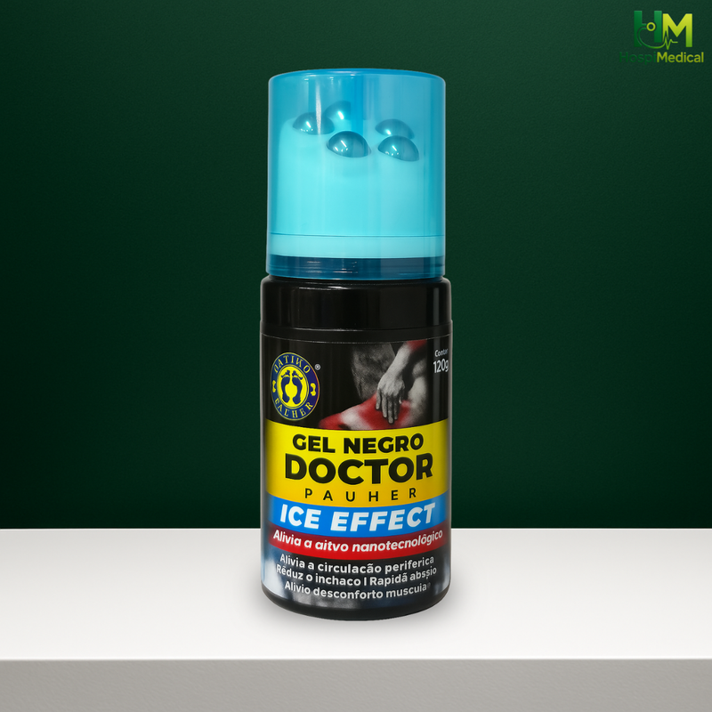 Gel Negro Doctor Pauher Ação Anti-inflamatória e Analgésica