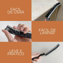 Kit com 3 Escovas de Limpeza para Cantos, Fendas e Frestas