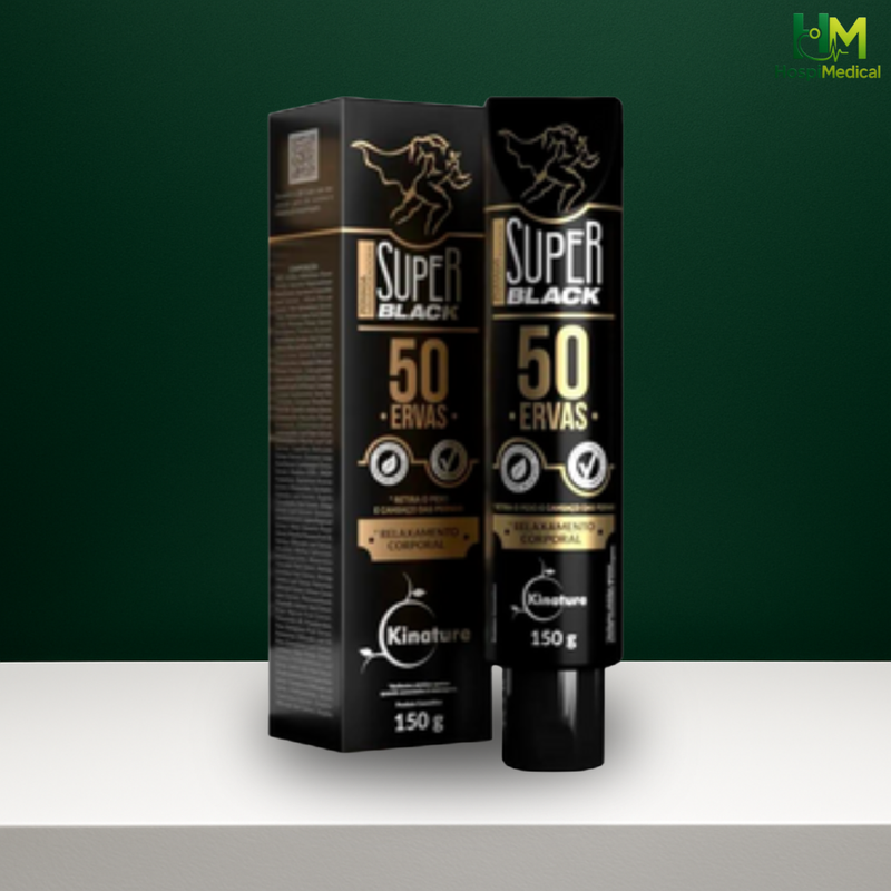 Pomada Super Black 50 Ervas Kinamera Alívio Muscular