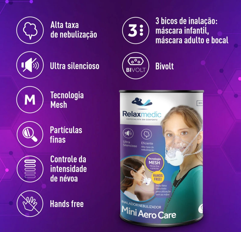 Inalador Mini Aero Care