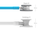 Estetoscópio Littmann Classic 3 Azul Turquesa - 5835