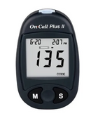 Kit Medidor de Glicemia On Call Plus II